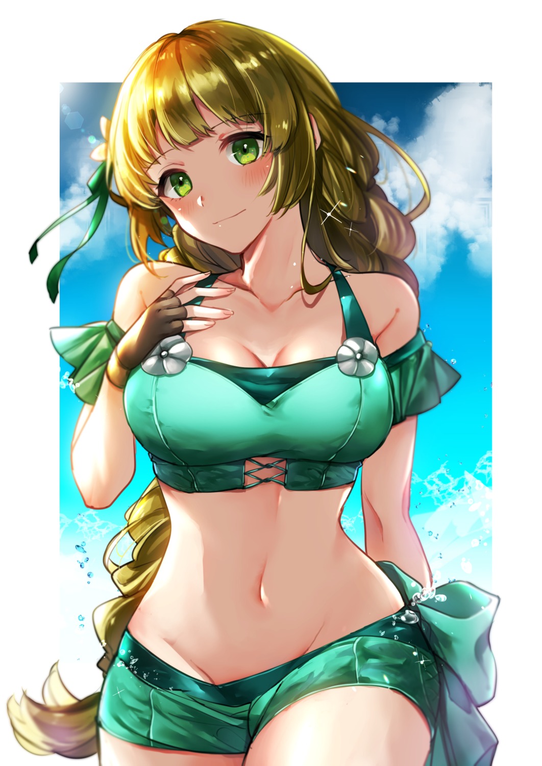 cleavage, fire_emblem, fire_emblem_three_houses, ingrid_(fire_emblem), nekolook, swimsuits