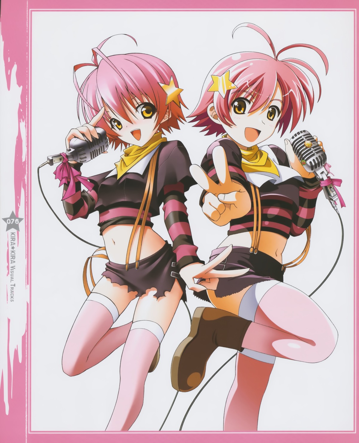 katakura_shinji, kira_kira, shiino_kirari, thighhighs