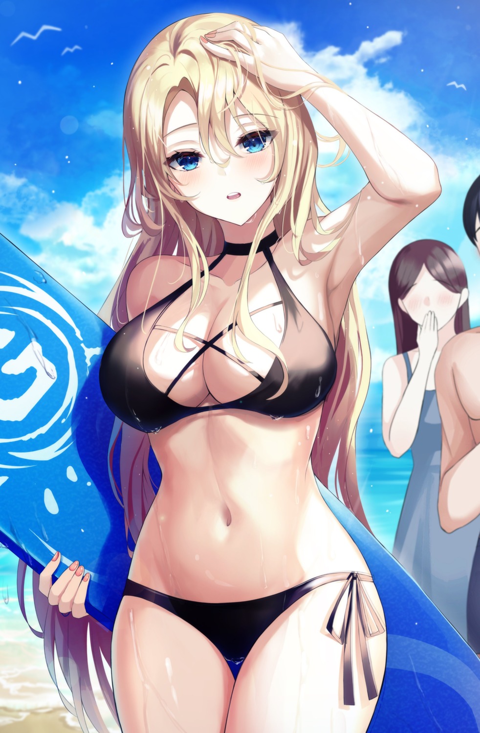bikini, gongha, swimsuits, wet
