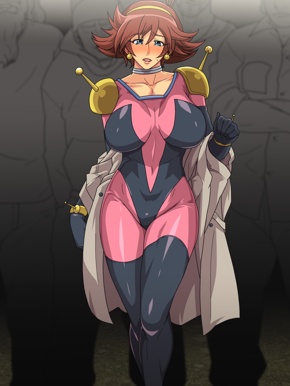 bodysuit, g_gundam, greco_roman_(spiral_brain), gundam, rain_mikamura