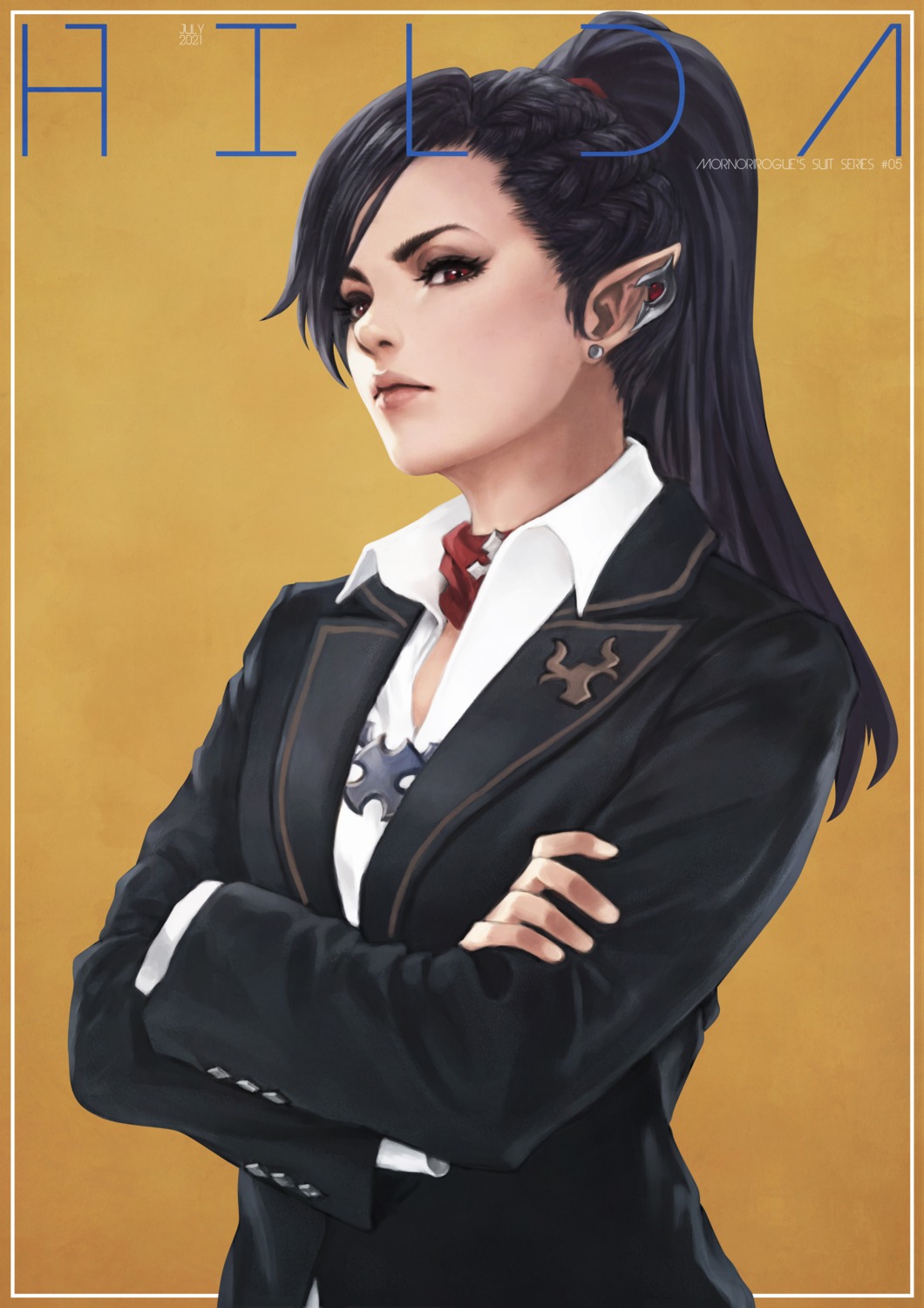 business_suit, final_fantasy, final_fantasy_xiv, hilda_ware, monori_rogue, pointy_ears