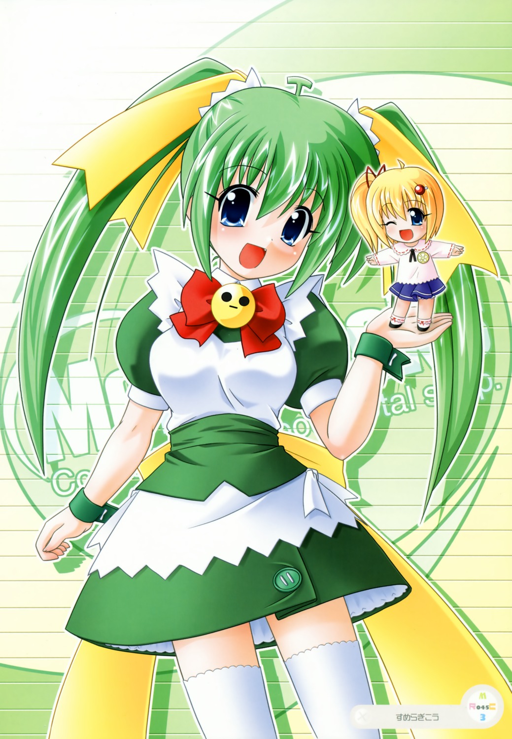 lemon-chan, melon-chan, melonbooks, melongirls, sumeragi_kou, thighhighs
