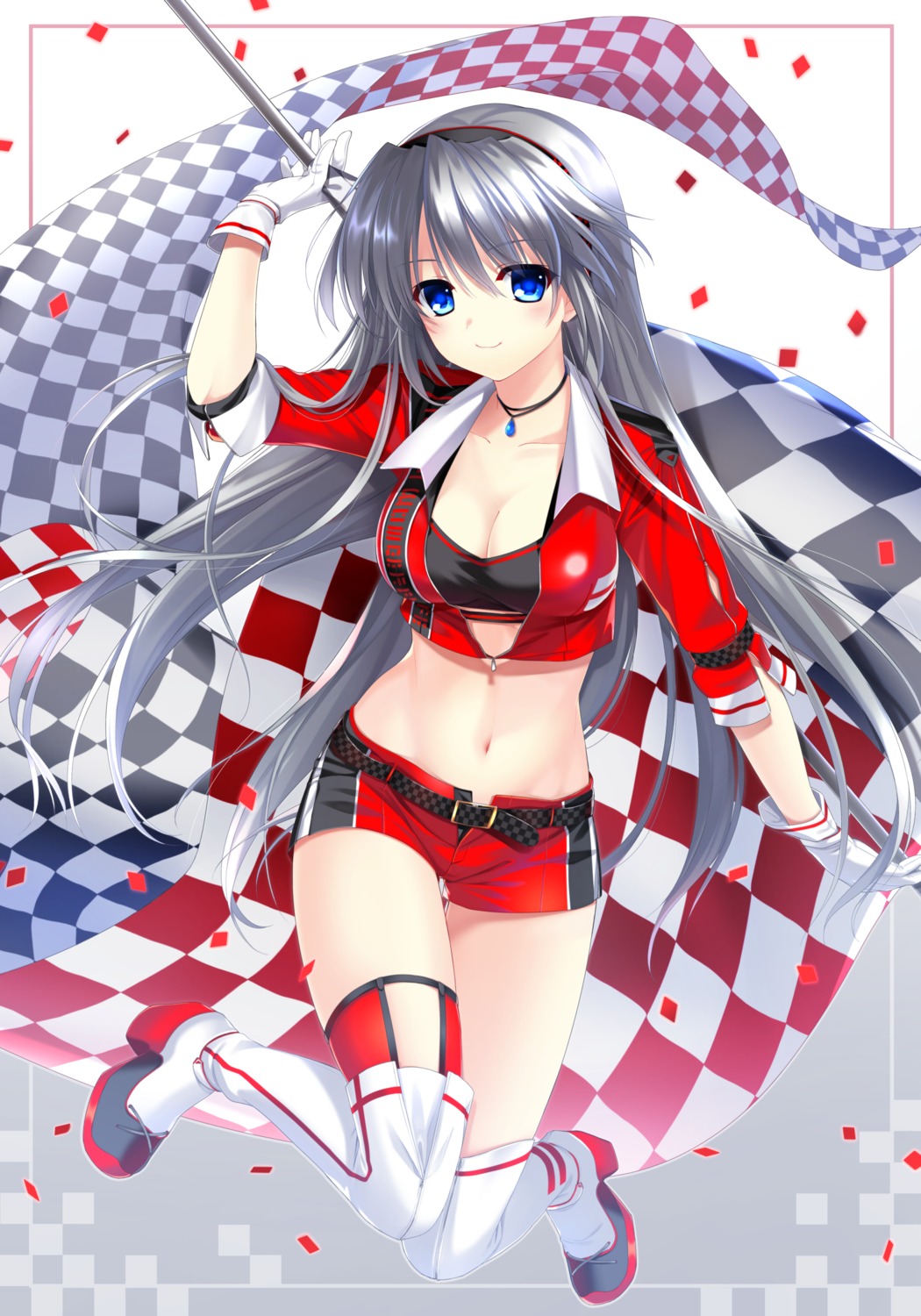 clannad, heels, otou_(otou_san), sakagami_tomoyo, thighhighs