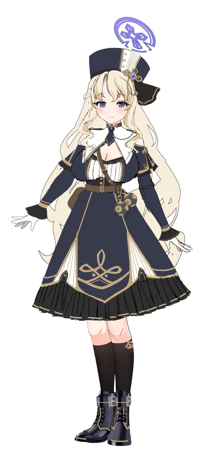 angel, cleavage, pn_(wnsl216), uniform