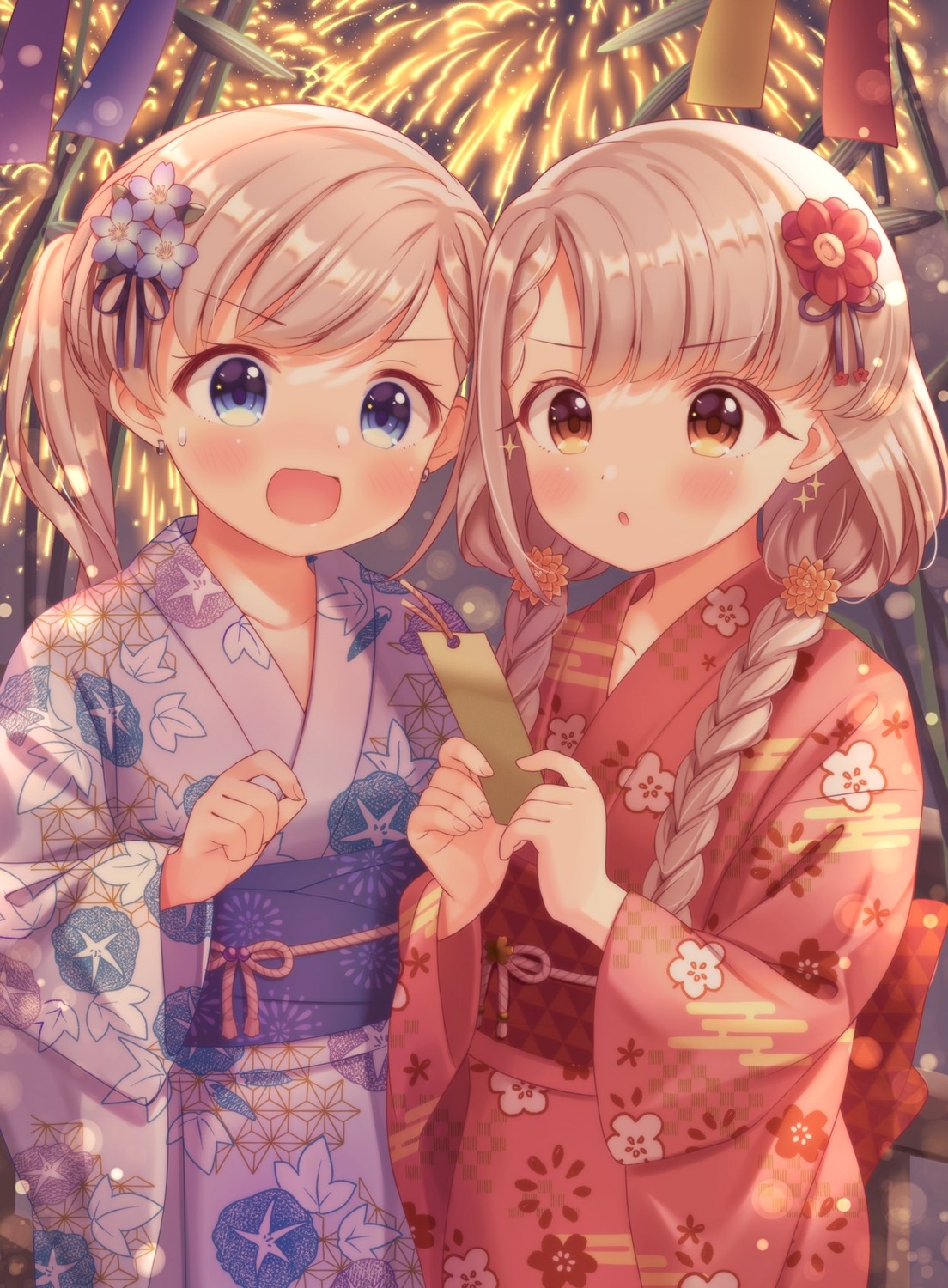 hisakawa_hayate, hisakawa_nagi, kimono, the_idolm@ster, the_idolm@ster_cinderella_girls, yata_(yatao_zzz)