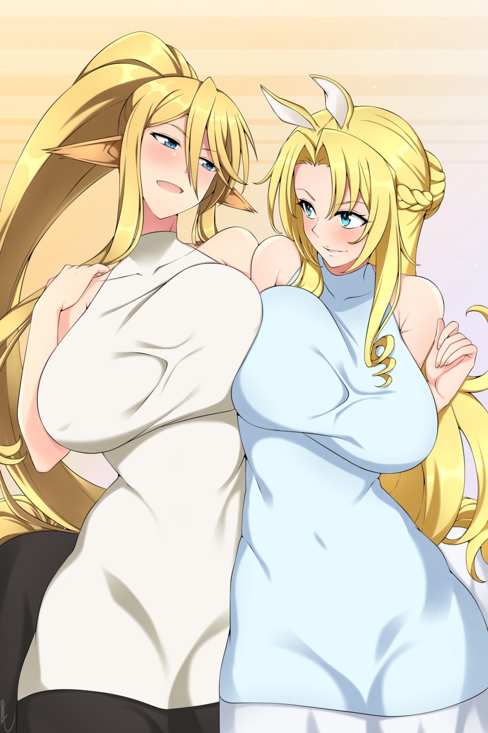 animal_ears, centaurea_shianus, crossover, lindaroze, monster_girl, monster_musume_no_iru_nichijou, monster_musume_no_oisha-san, tail