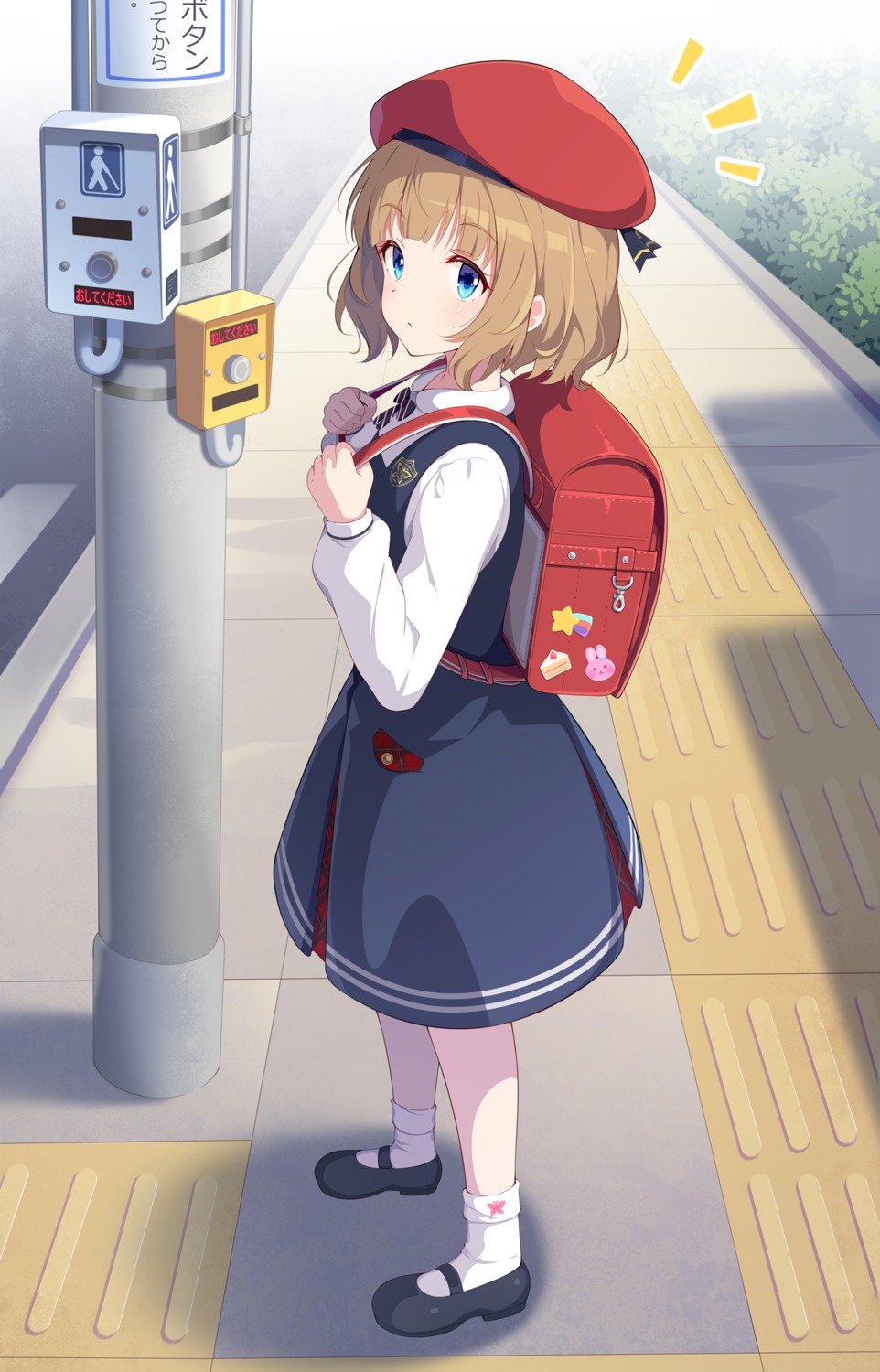 kagami_(galgamesion), seifuku, suou_momoko, the_idolm@ster, the_idolm@ster_million_live!
