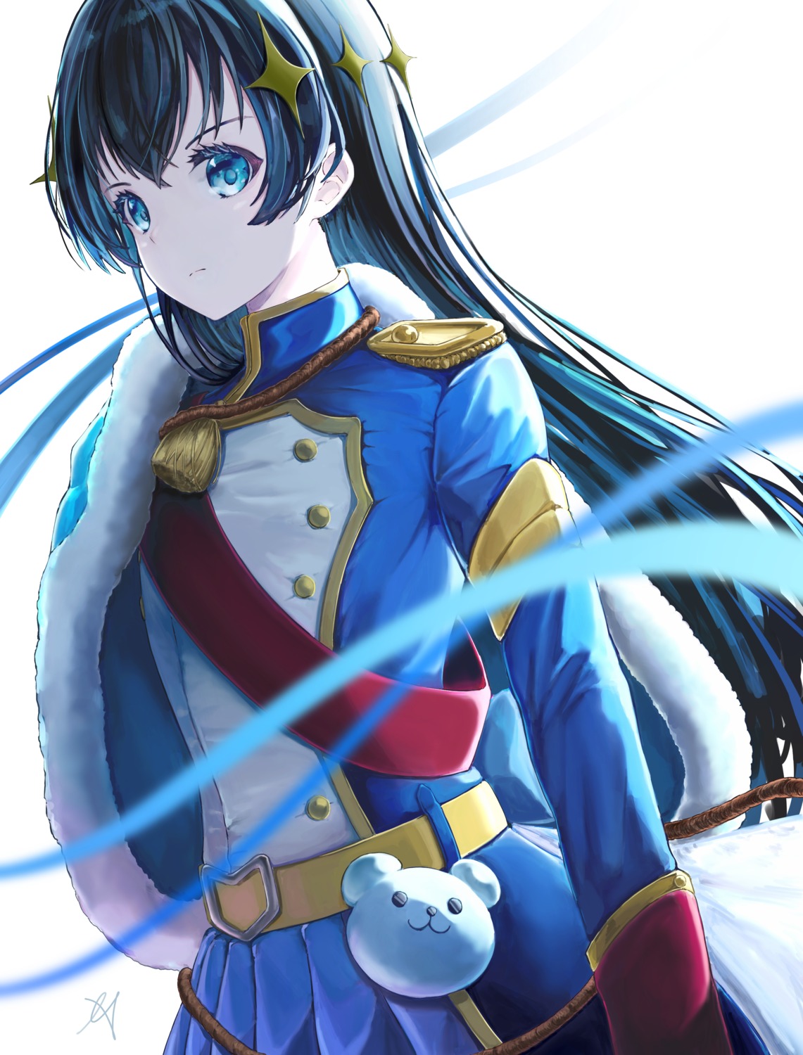 aoi_hane, kagura_hikari, shoujo_kageki_revue_starlight, shoujo_kageki_revue_starlight_-re_live-, uniform