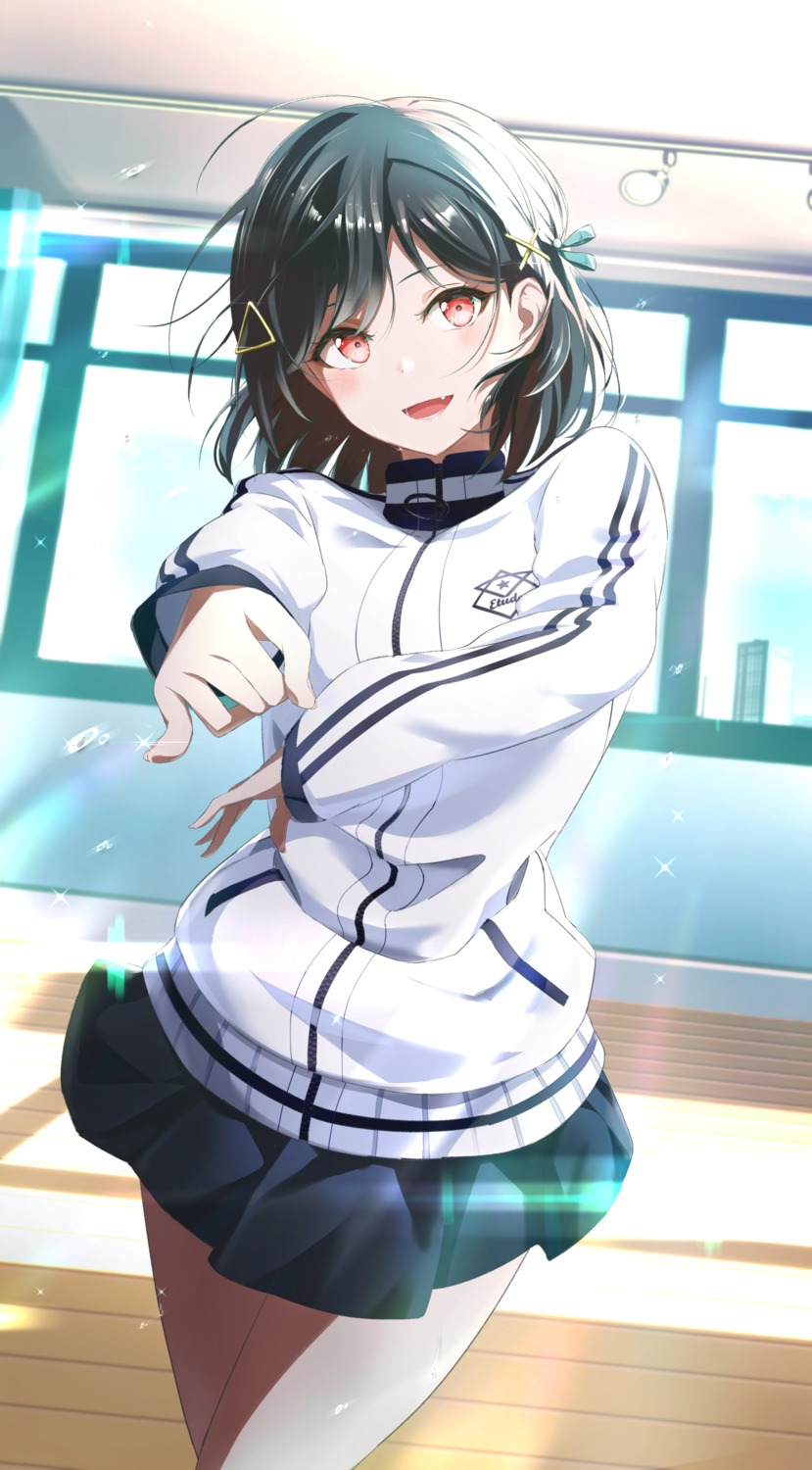 dice_gt, gym_uniform, love_live!_(series), love_live!_nijigasaki_gakuen_school_idol_doukoukai, love_live!_school_idol_festival_all_stars, mifune_shioriko, seifuku, skirt_lift