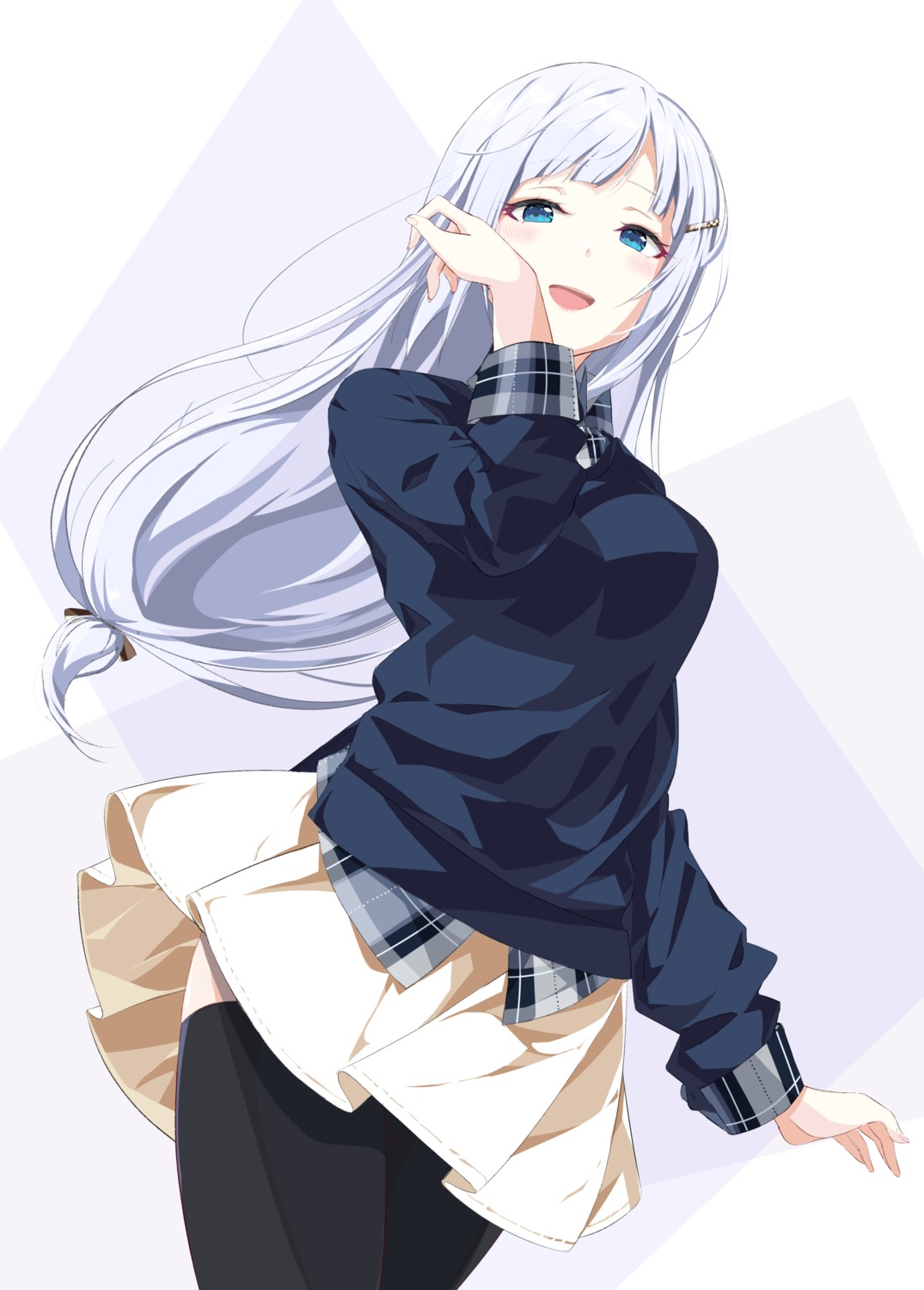 dice_gt, skirt_lift, thighhighs