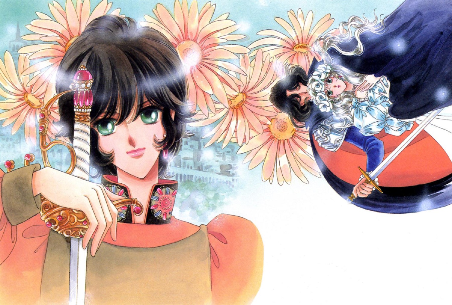 dress, kakan_no_madonna, saitou_chiho, sword