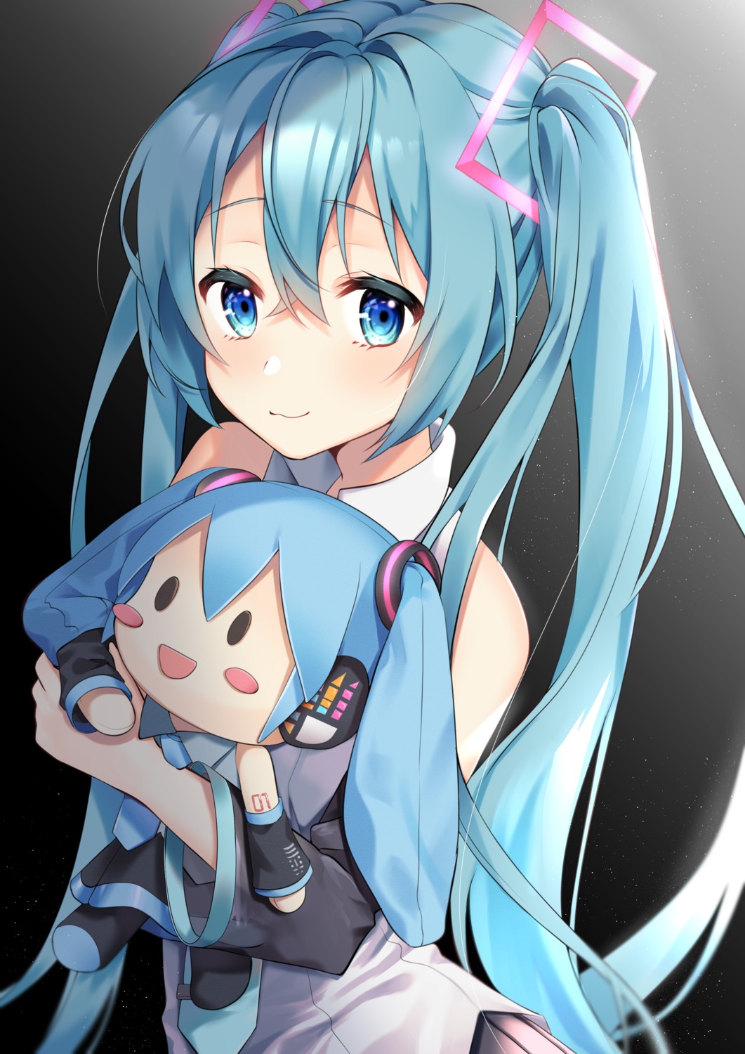 chibi, hatsune_miku, mukuro_usss, vocaloid