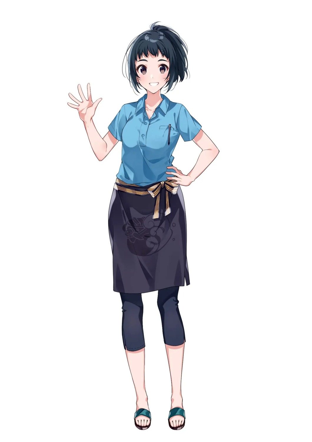 shiroi_suna_no_aquatope, teruya_tsukimi, u35, waitress