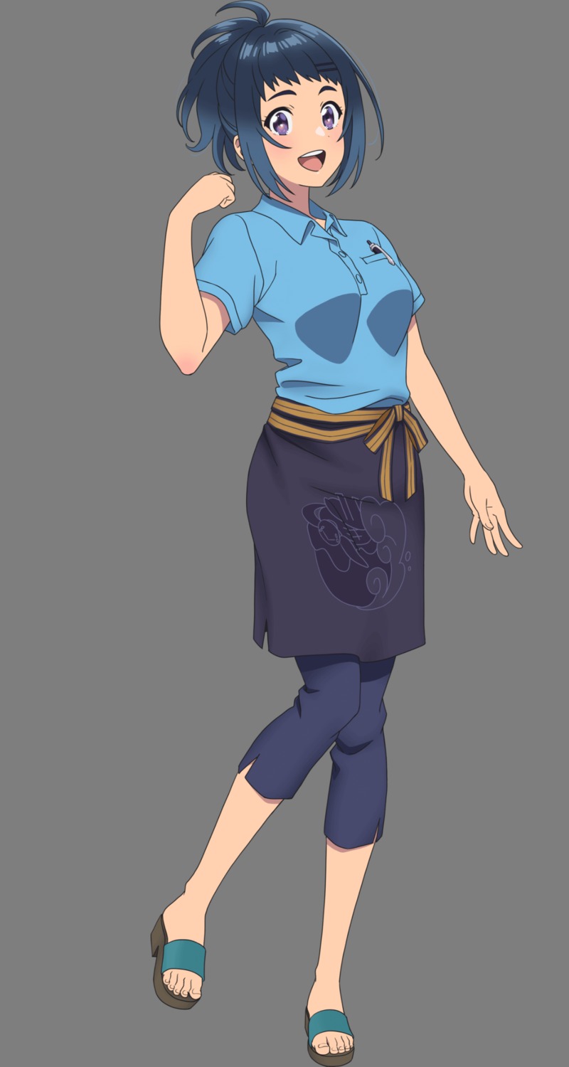 shiroi_suna_no_aquatope, tagme, teruya_tsukimi, transparent_png, waitress