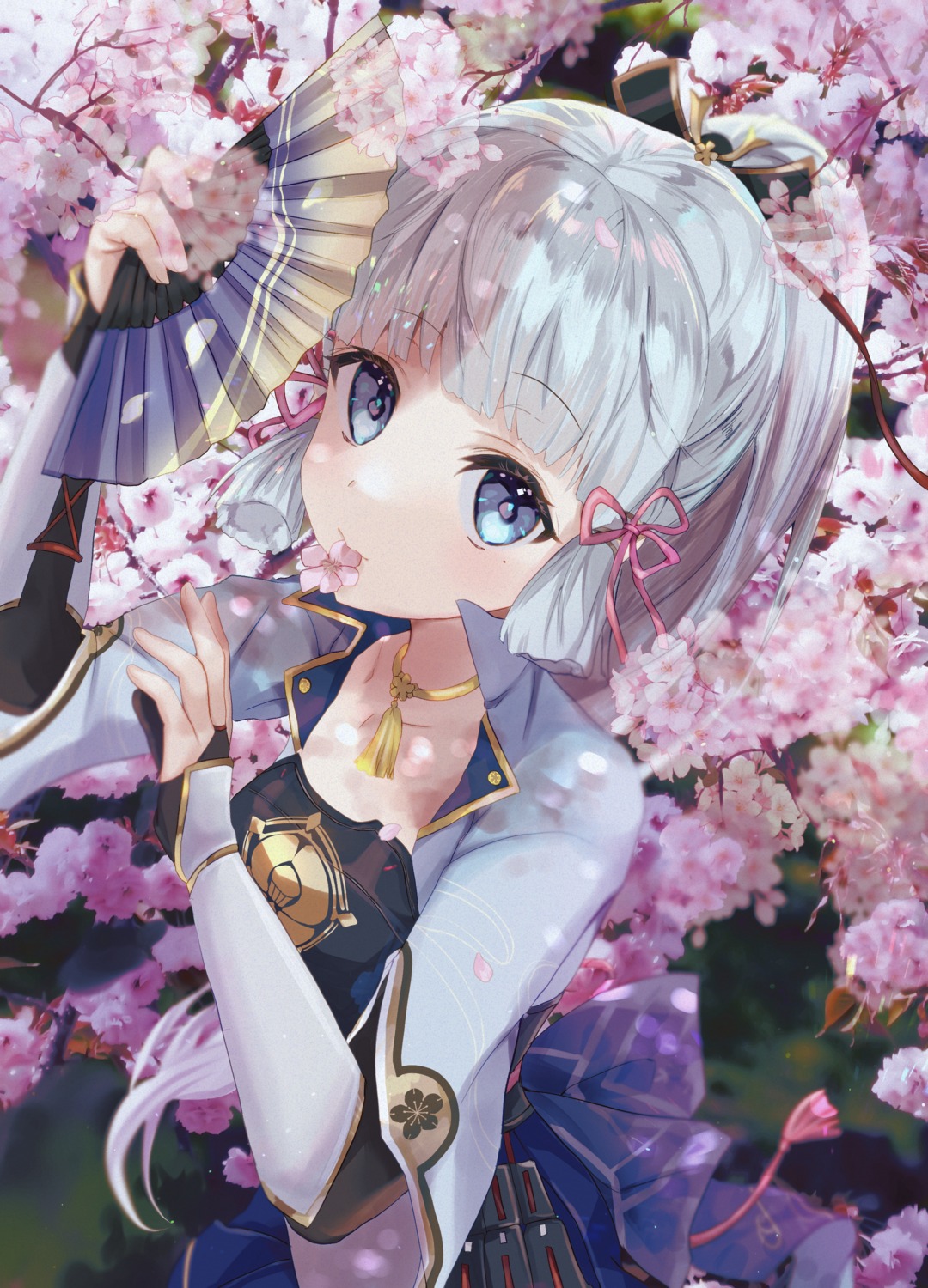 armor, genshin_impact, isuzu_(an_icy_cat), japanese_clothes, kamisato_ayaka