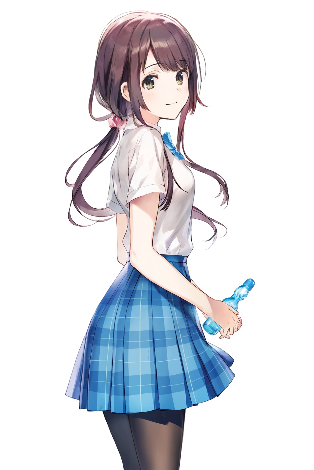 chitose-kun_wa_ramune_bin_no_naka, pantyhose, raemz, seifuku, uchida_yua