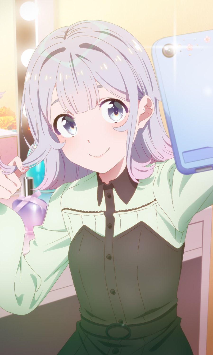 dress, imau_nagisa, selection_project, selfie, tagme