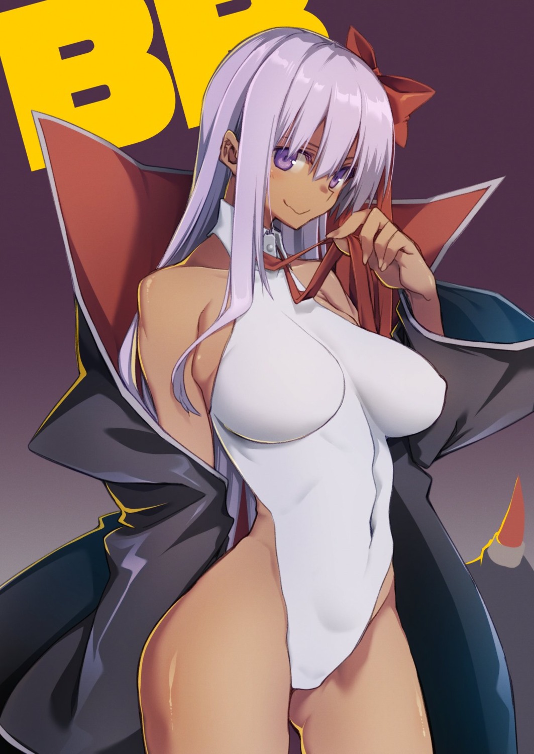 10mo, bb_(fate), erect_nipples, fate/grand_order, leotard