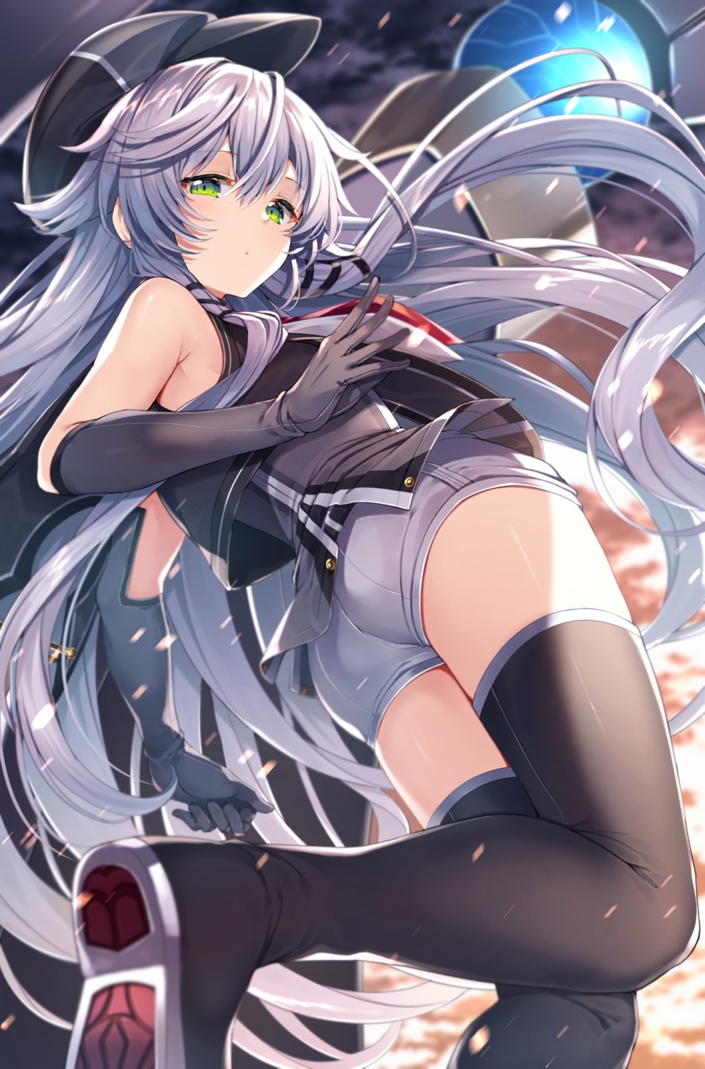 altina_orion, ass, eiyuu_densetsu, eiyuu_densetsu:_sen_no_kiseki, gurasion, thighhighs