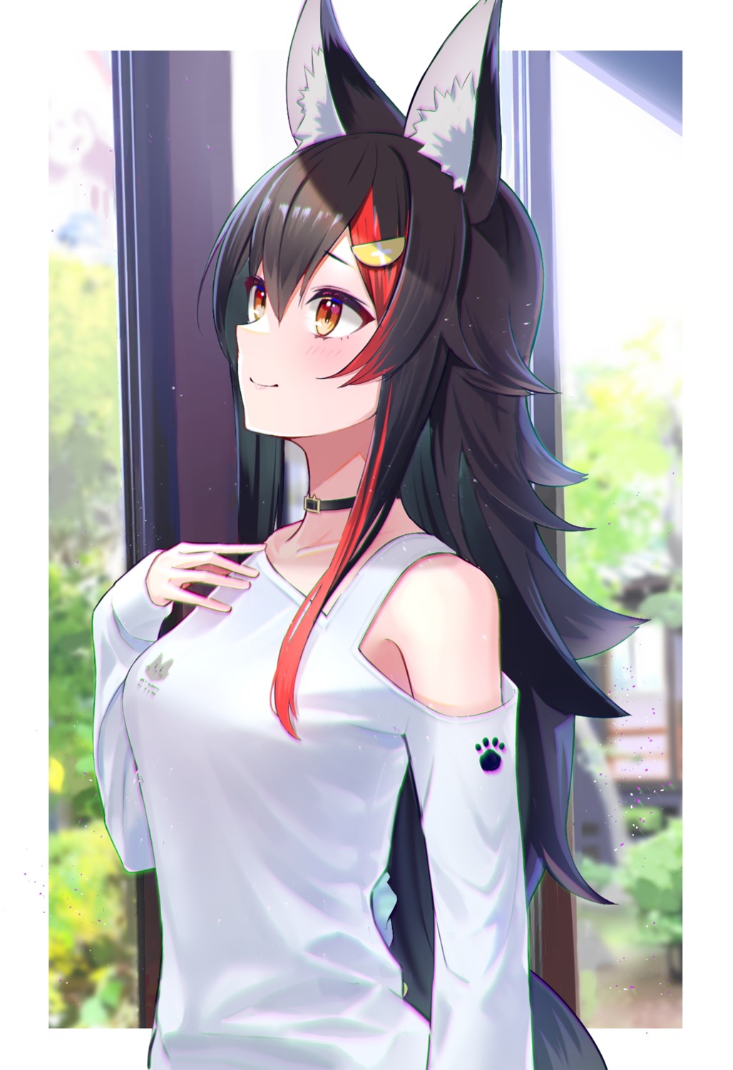 animal_ears, hololive, hololive_gamers, midori_matsukaze, ookami_mio