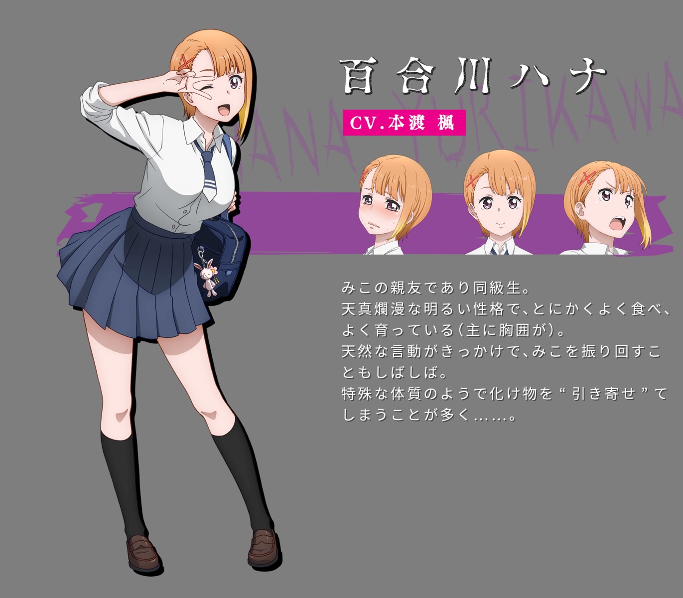 mieruko-chan, seifuku, skirt_lift, tagme, transparent_png, yurikawa_hana