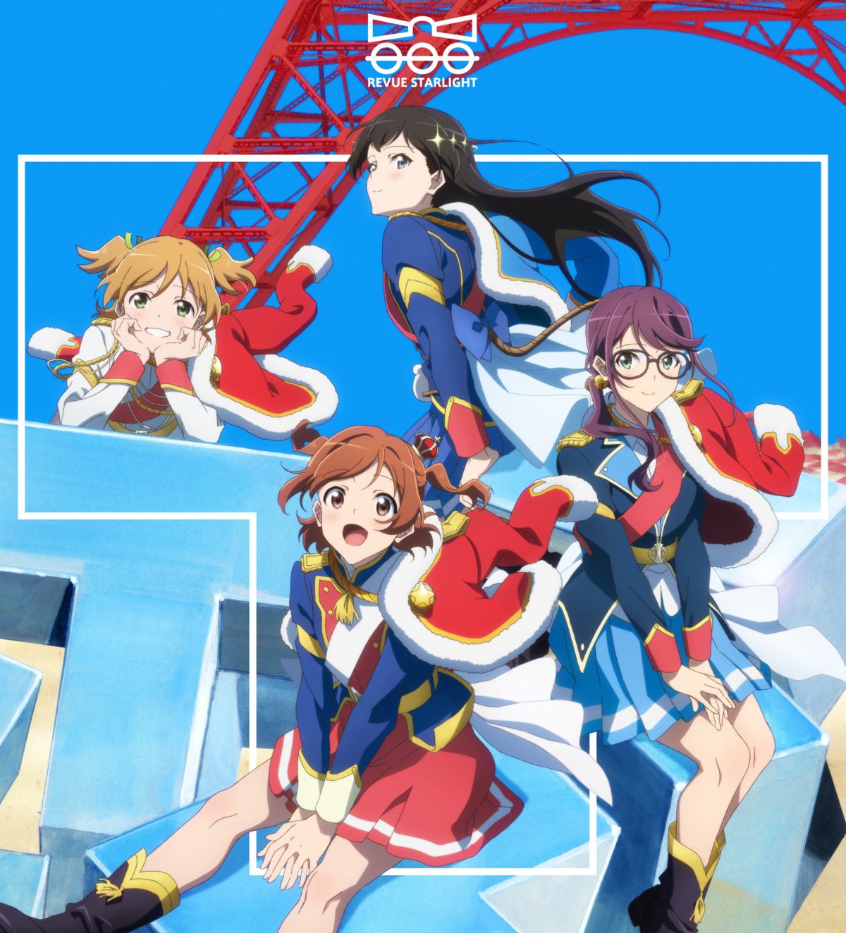 aijou_karen, daiba_nana, disc_cover, hoshimi_junna, kagura_hikari, megane, shoujo_kageki_revue_starlight, tagme