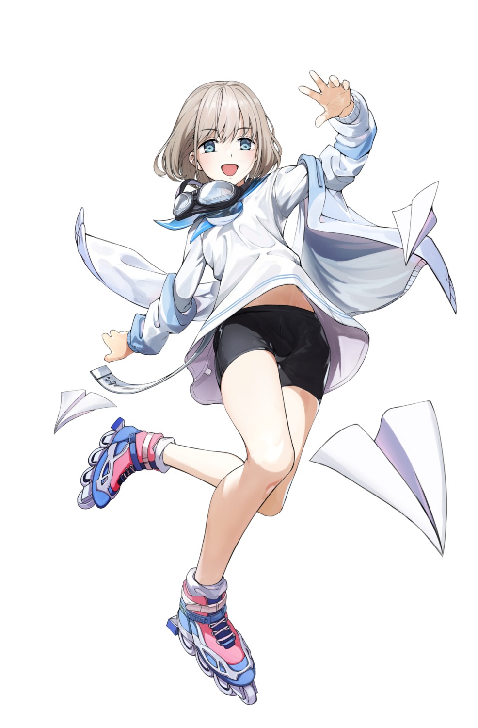 bike_shorts, serizawa_asahi, sharpheon, the_idolm@ster, the_idolm@ster_shiny_colors