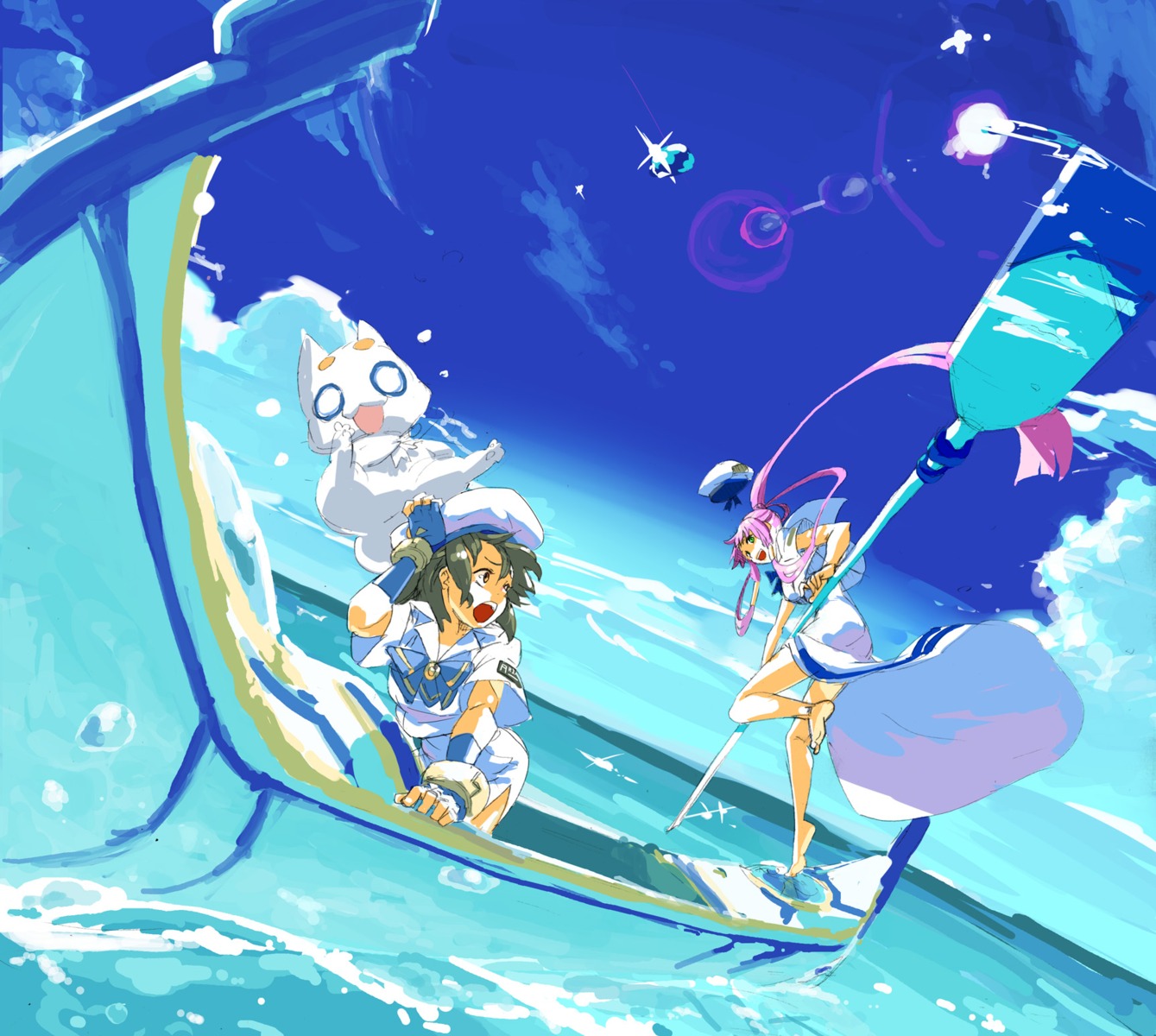 ai_(aria), aria, enkyo_yuuichirou, mizunashi_akari, president_aria
