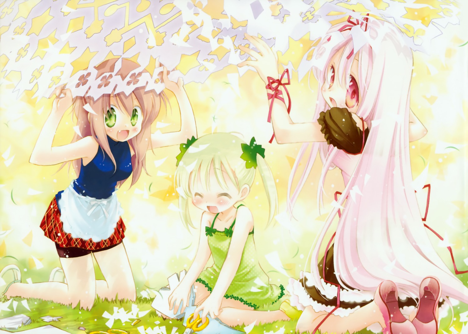 garden, himemiya_ruri, mitaonsya, rindou_mana, suzumura_azami