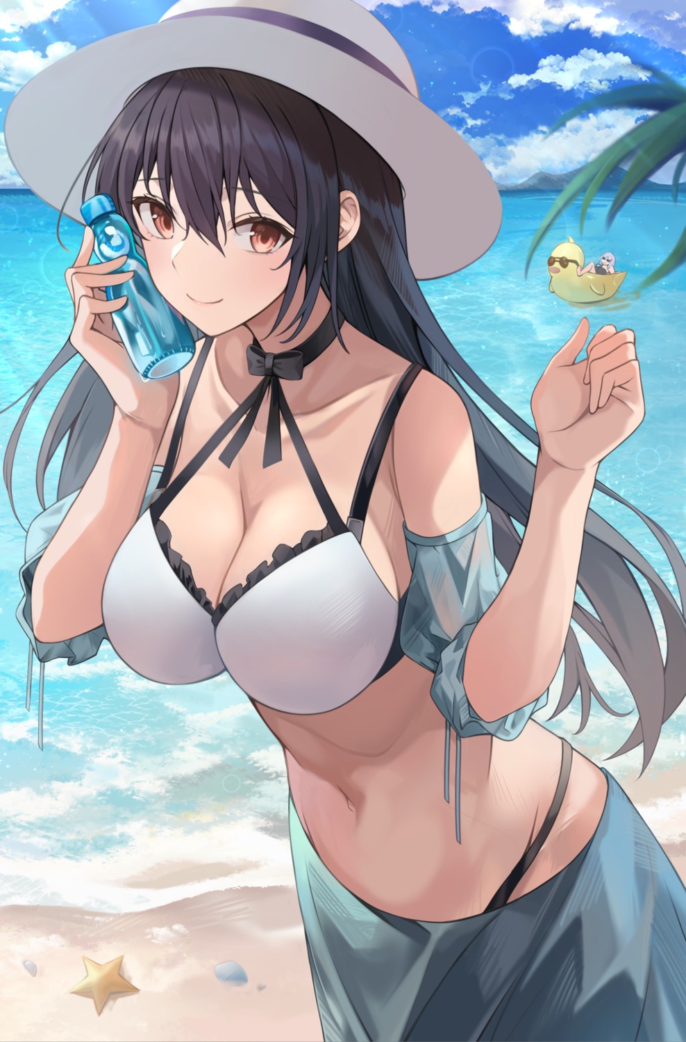 bikini, cleavage, sukuemon, swimsuits