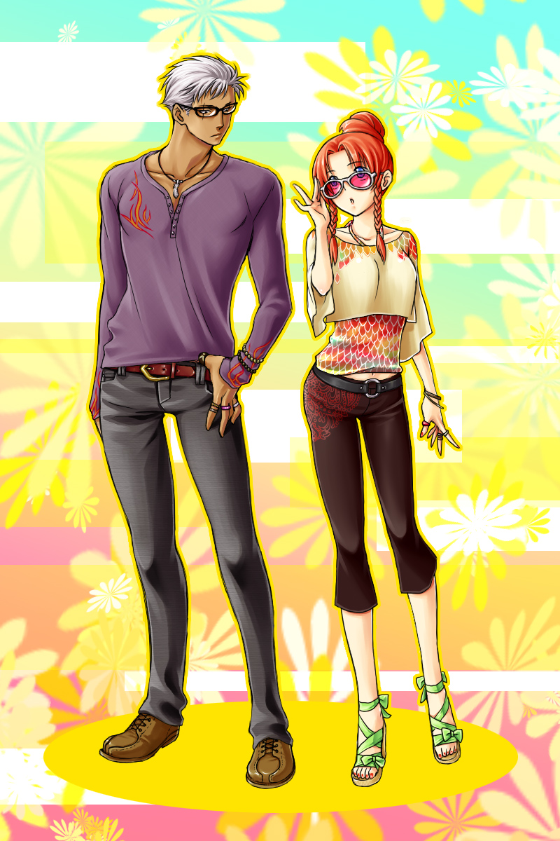 crossover, esaka, hong_meiling, king_of_fighters, kryzalid, megane, touhou