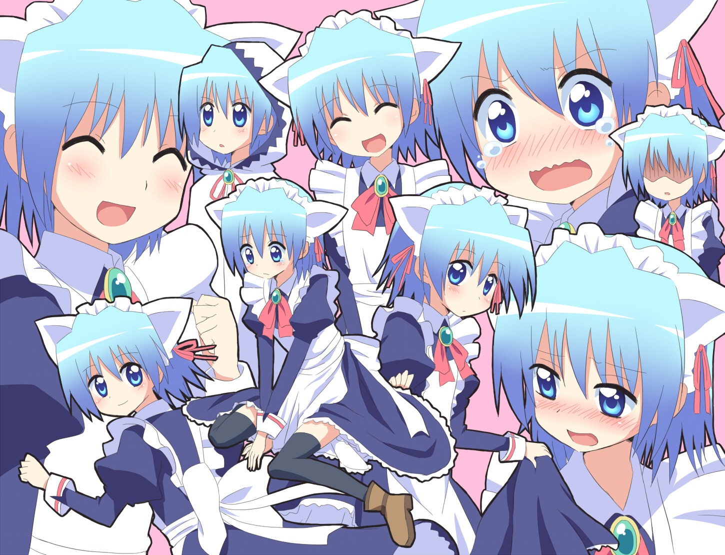 ayasaki_hayate, crossdress, hayate_no_gotoku, komeko, maid, male, thighhighs