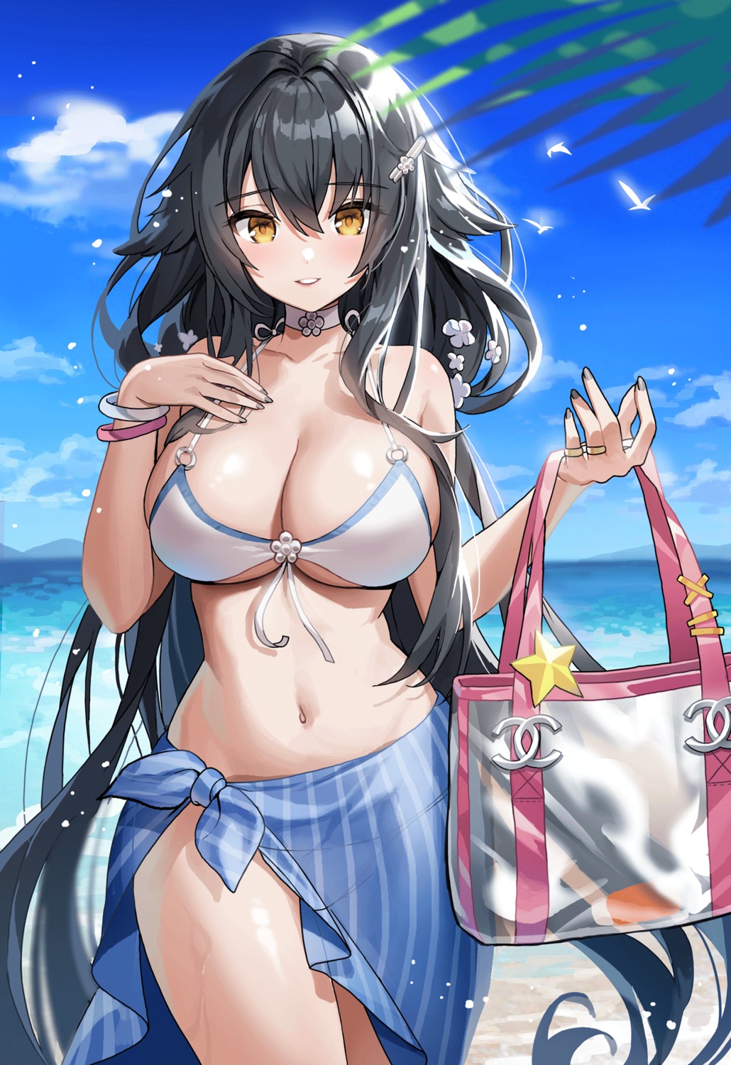 azuma_(azur_lane), azur_lane, bikini, hyoin, see_through, swimsuits