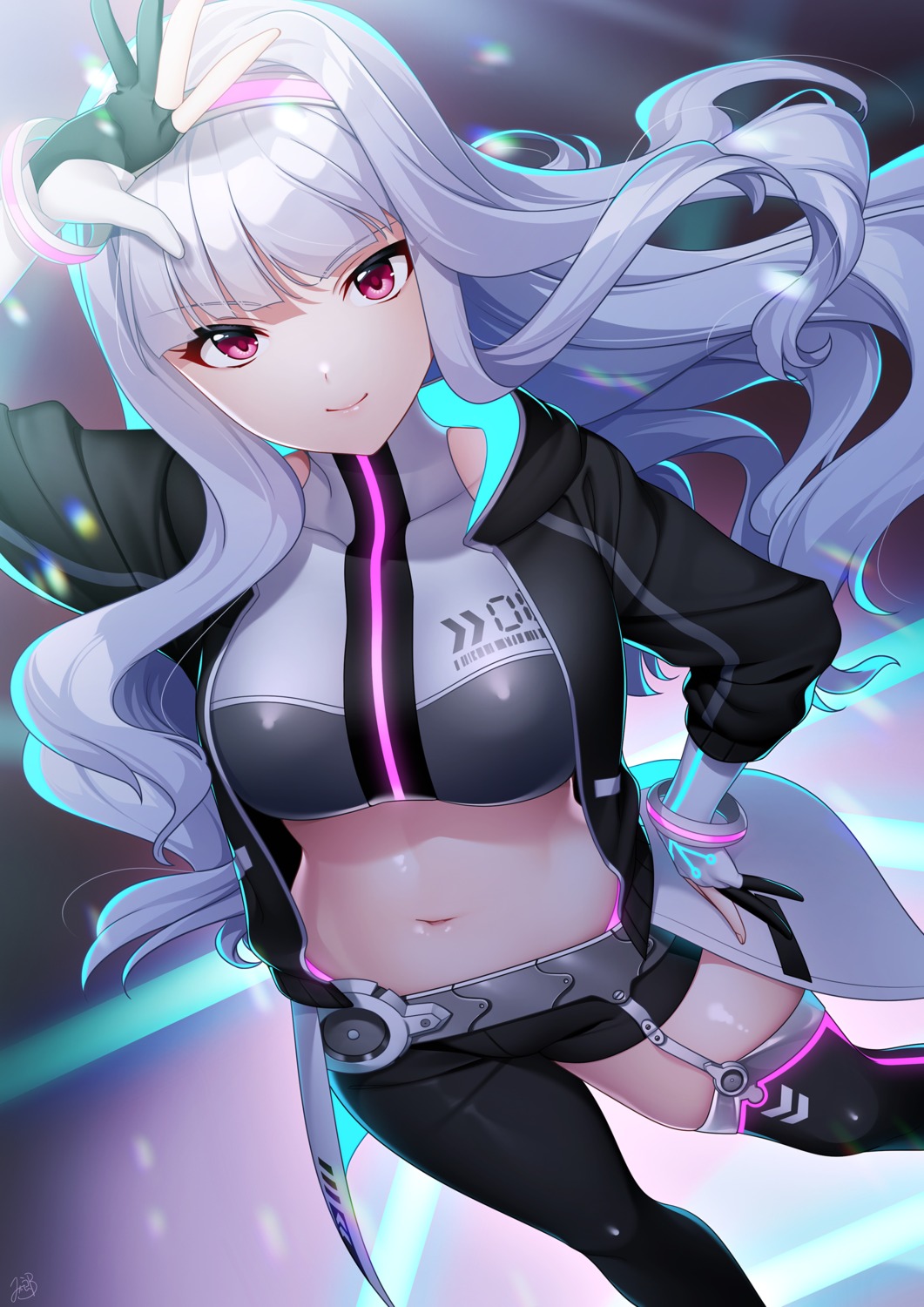 mikapoe, shijou_takane, stockings, the_idolm@ster, the_idolm@ster_million_live!, thighhighs