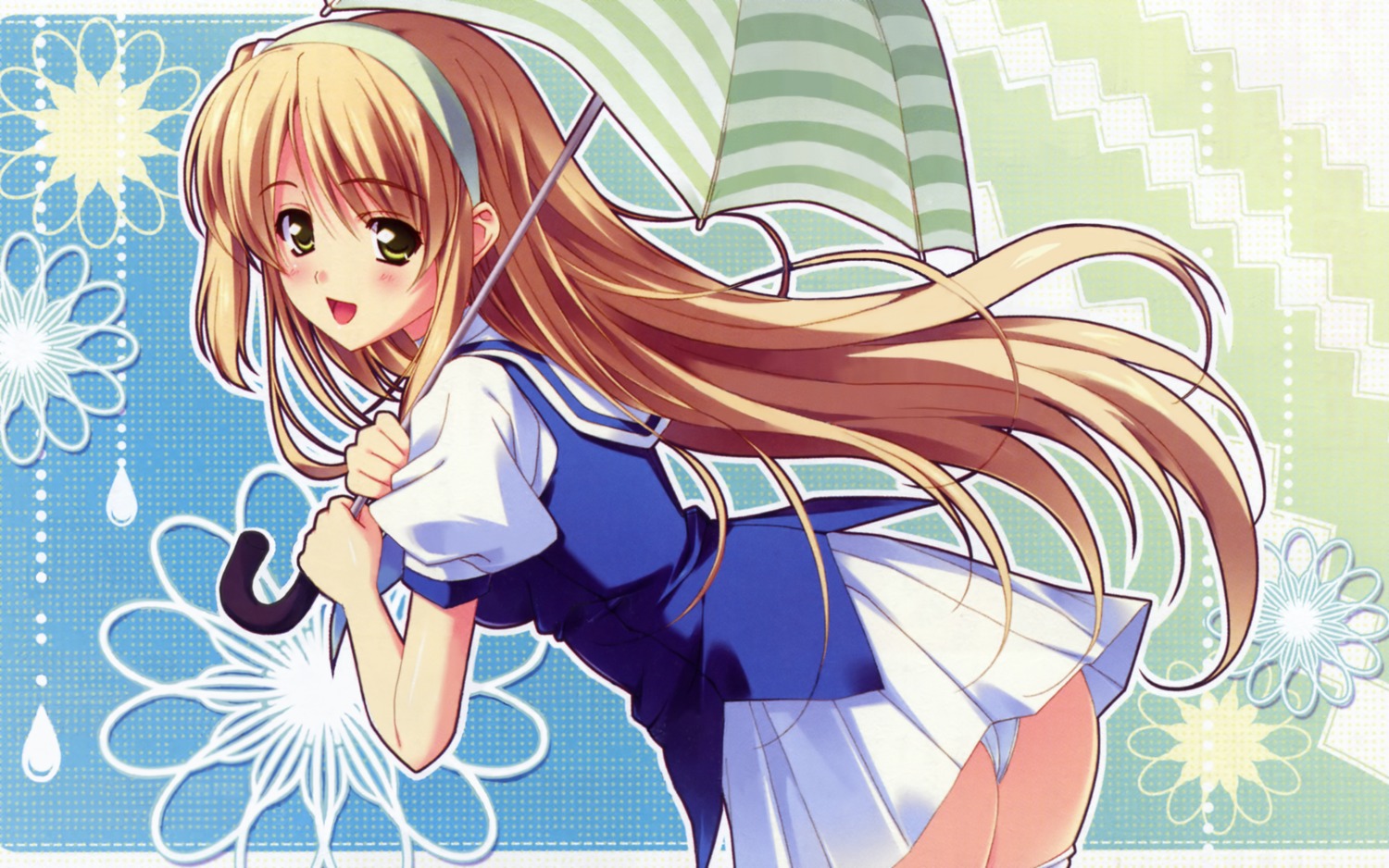 detexted, kusukusu, moshimo_ashita_ga_hare_naraba, nonosaki_akiho, palette, pantsu, seifuku