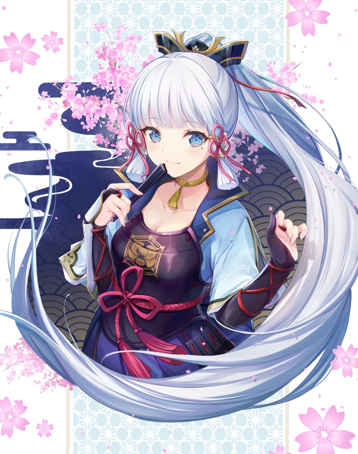 armor, genshin_impact, japanese_clothes, kamisato_ayaka, noan