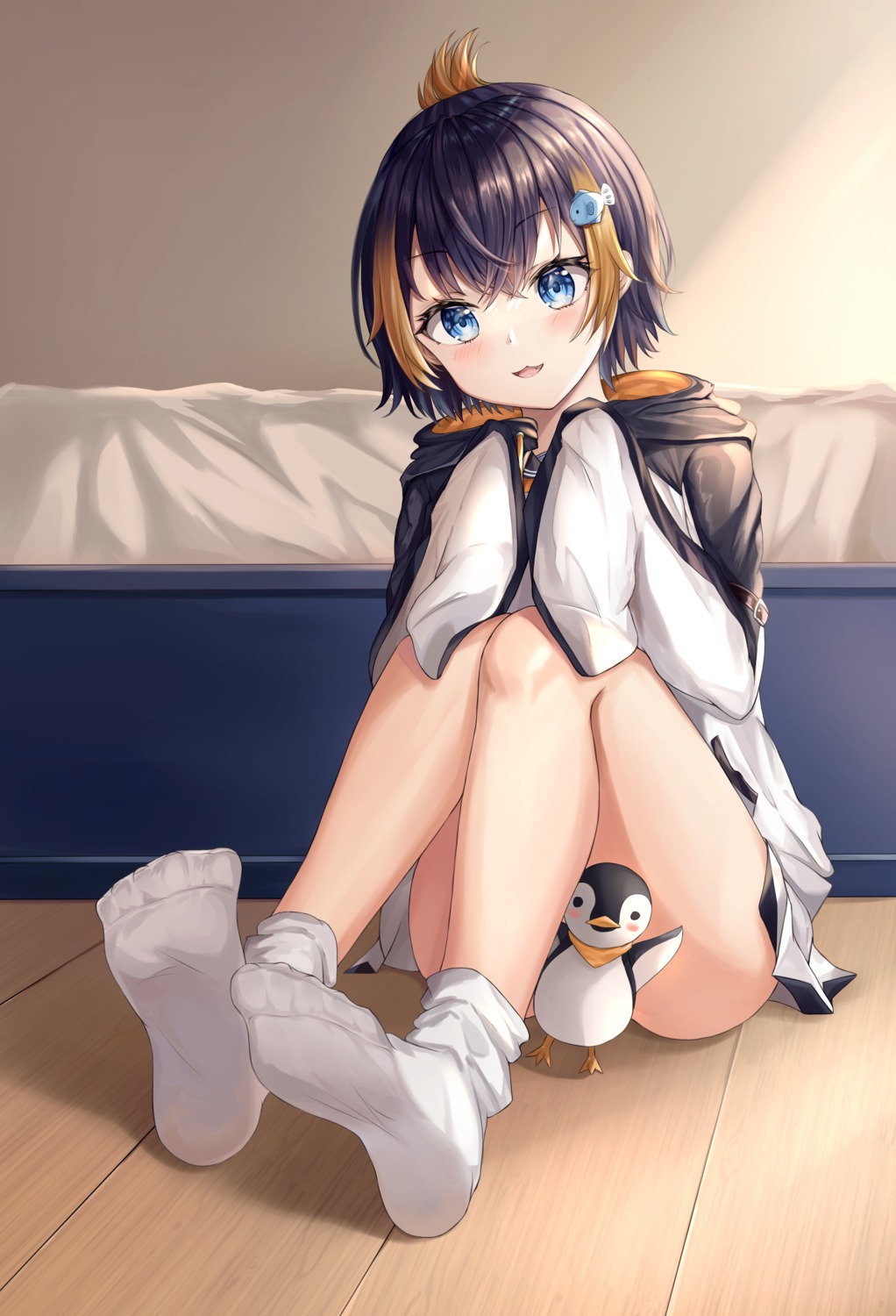 feet, nijisanji, nijisanji_en, penguin, petra_gurin, zeroillya