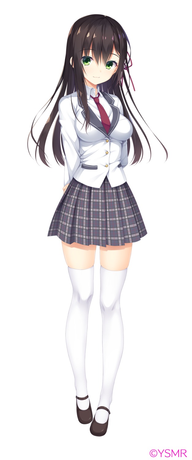hazumi_rio, seifuku, thighhighs, ysmr