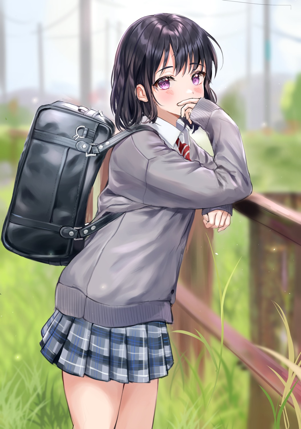 aina_156cm, seifuku, sweater