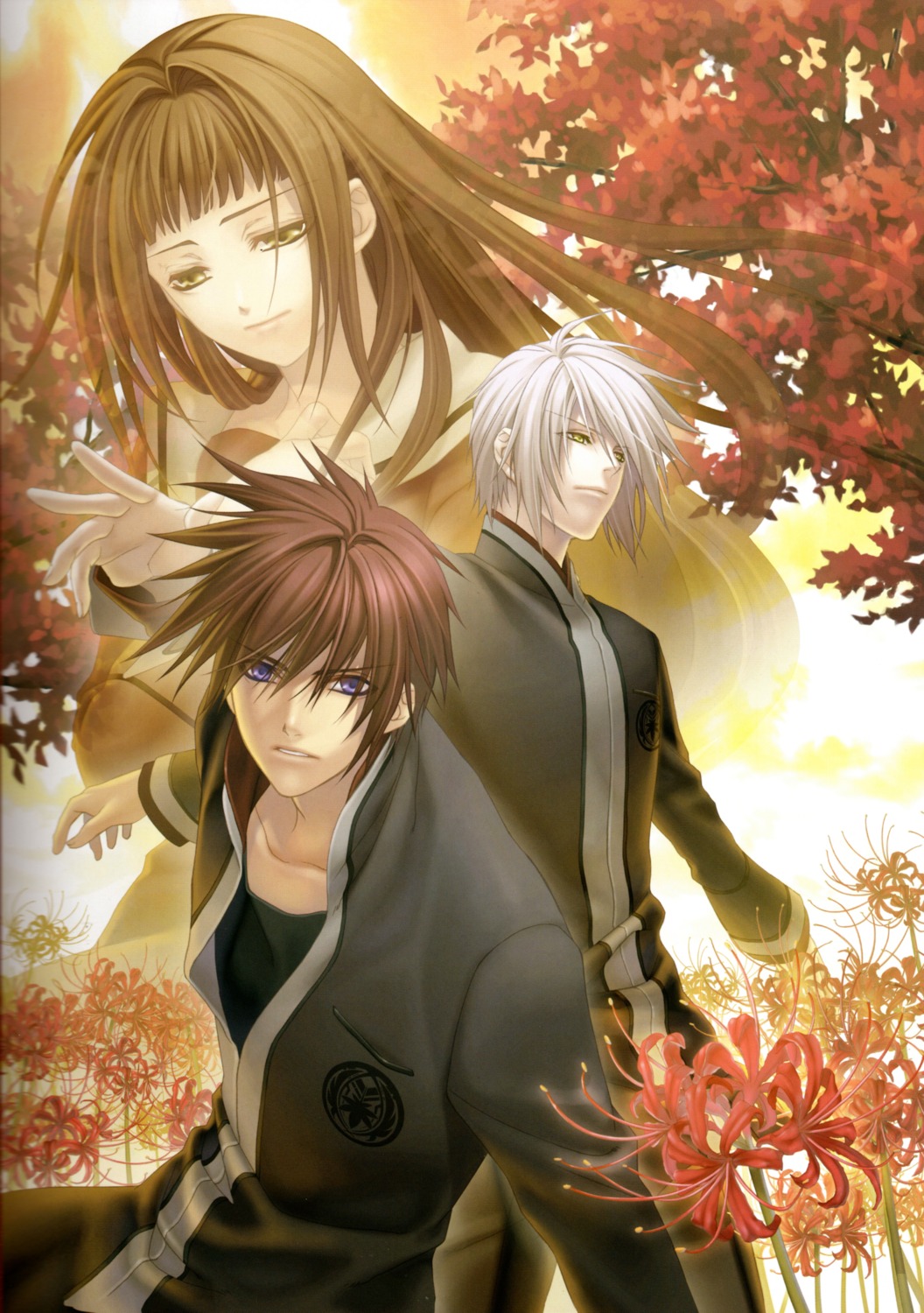 binding_discoloration, hiiro_no_kakera, kasuga_tamaki, kazuki_yone, komura_yuuichi, onizaki_takuma, screening