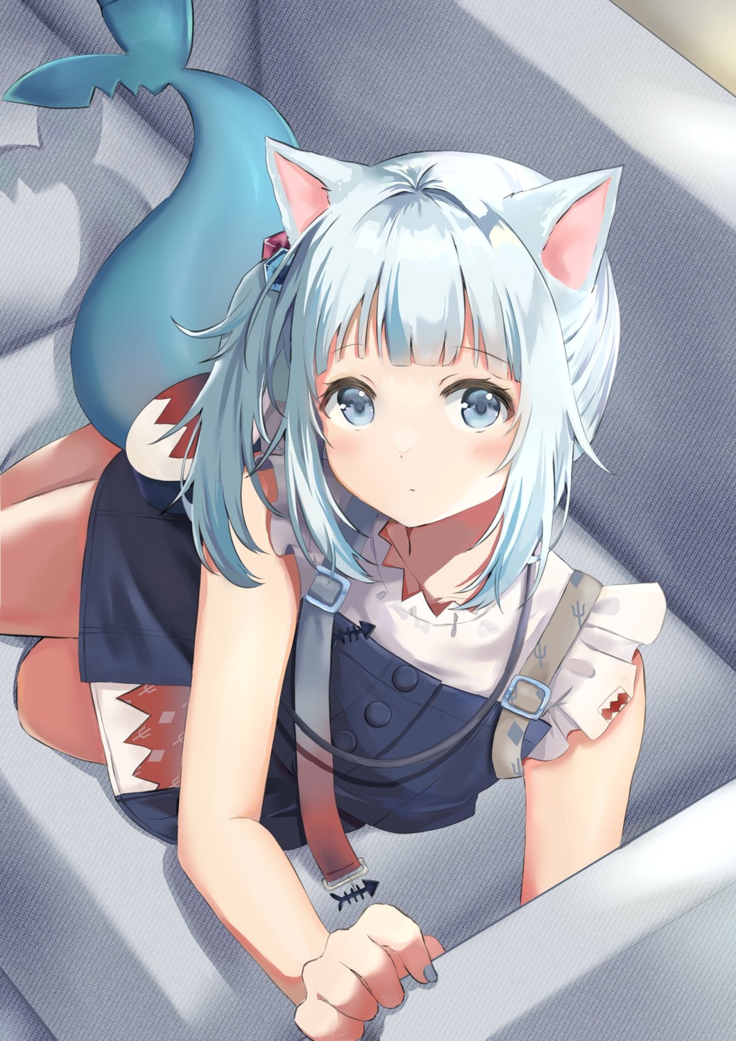 animal_ears, gawr_gura, hololive, hololive_english, mashiro, nekomimi, tail