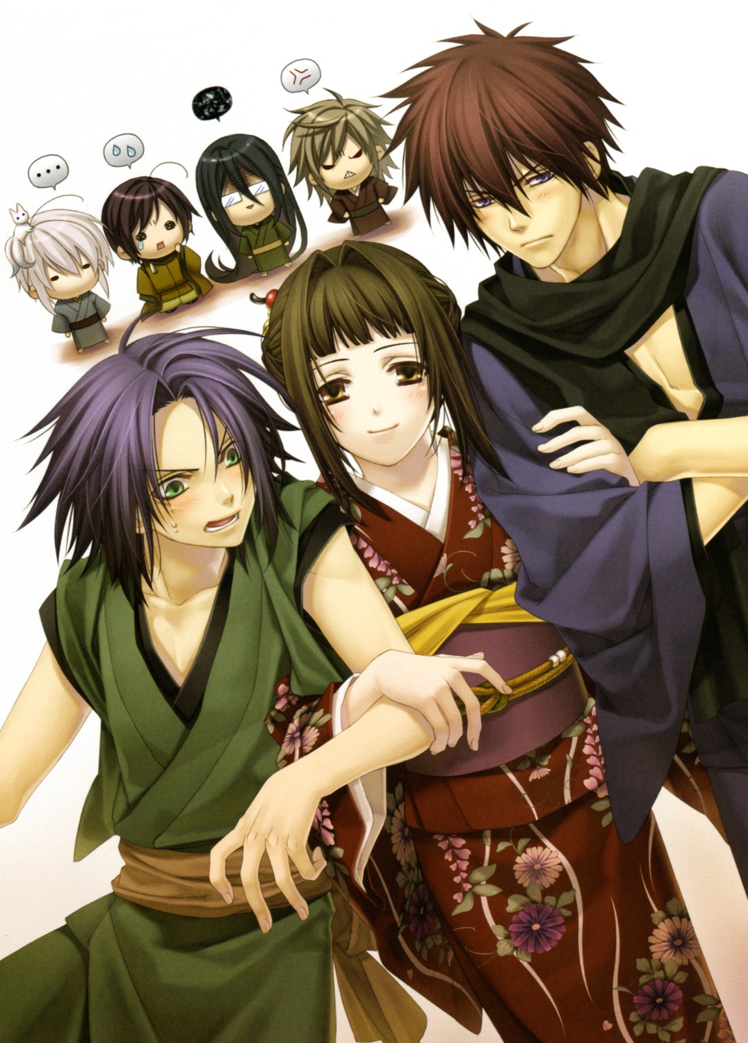 atori_mahiro, hiiro_no_kakera, inukai_shinji, kasuga_tamaki, kazuki_yone, kimono, komura_yuuichi, kutani_ryou