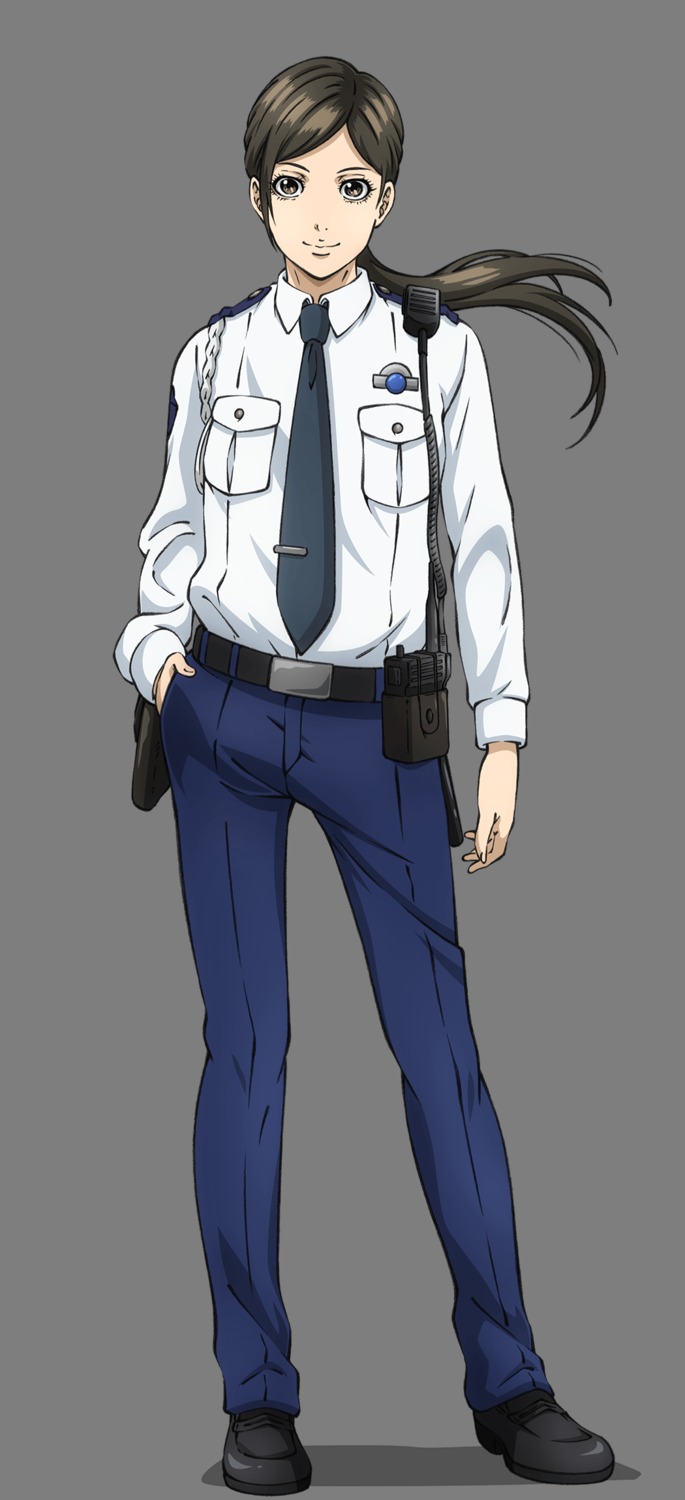 fuji_seiko, hakozume_~kouban_joshi_no_gyakushuu~, police_uniform, tagme, transparent_png