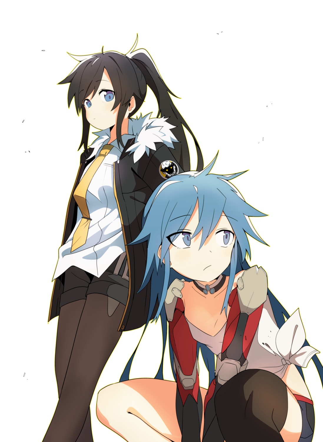 luke_(dydansgur), pantyhose, thighhighs