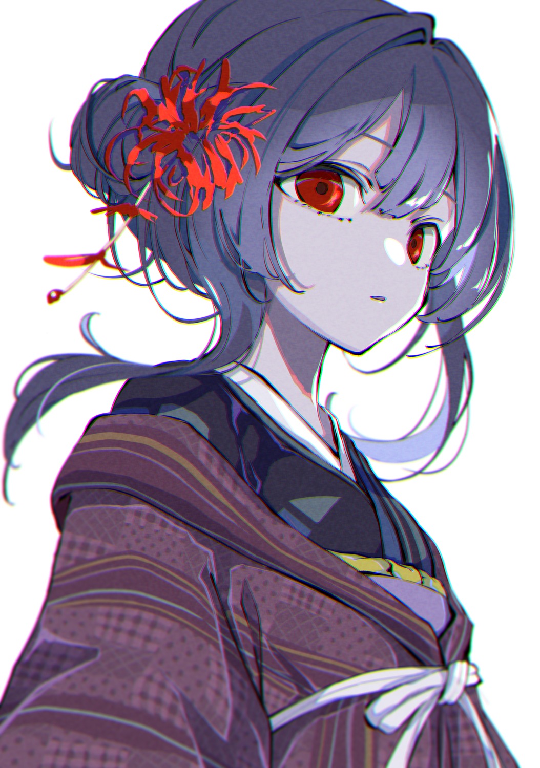 japanese_clothes, kimono, morino_rinze, natsume_hinako, the_idolm@ster, the_idolm@ster_shiny_colors