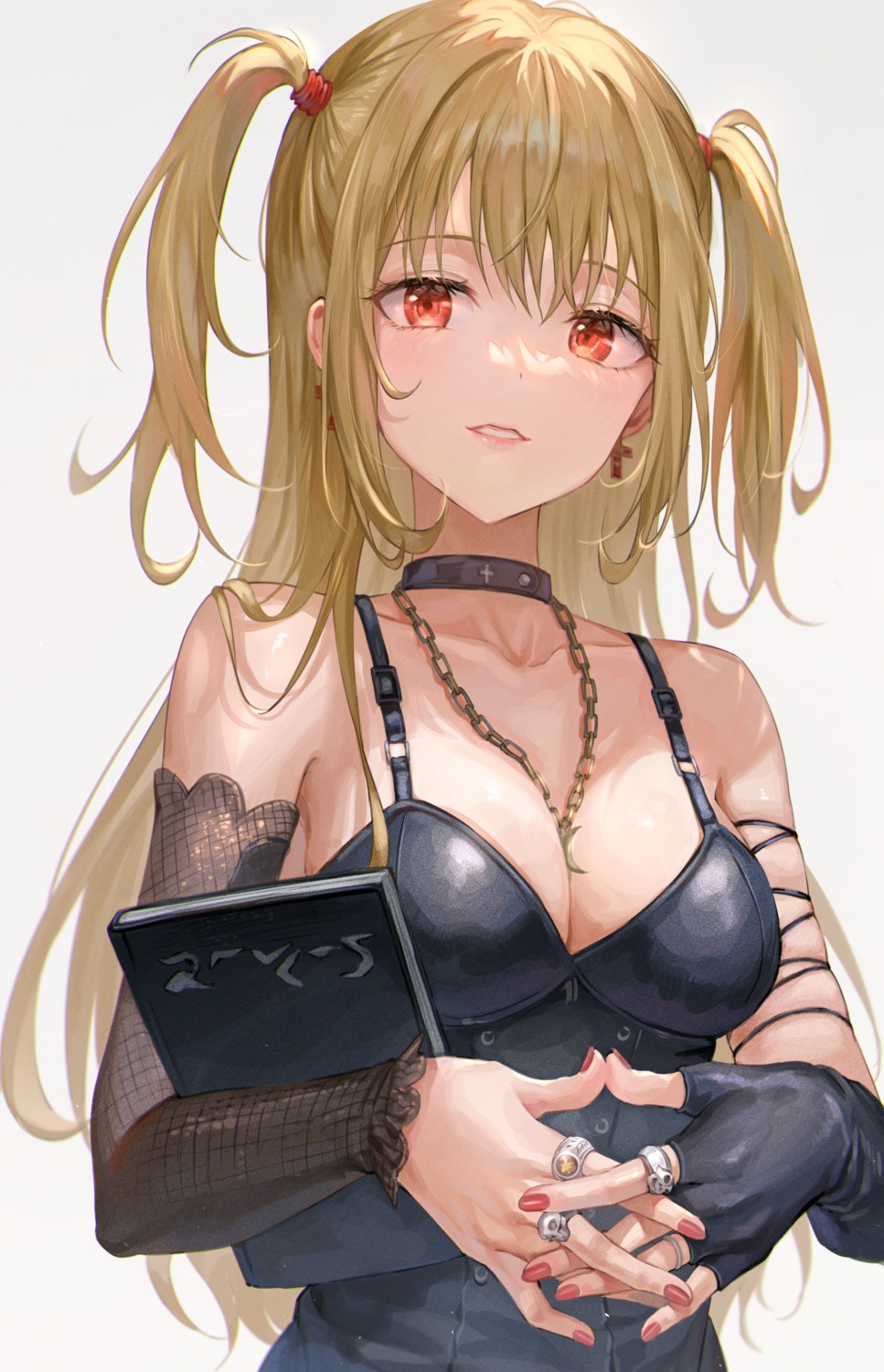 amane_misa, death_note, dress, fishnets, tokkyu