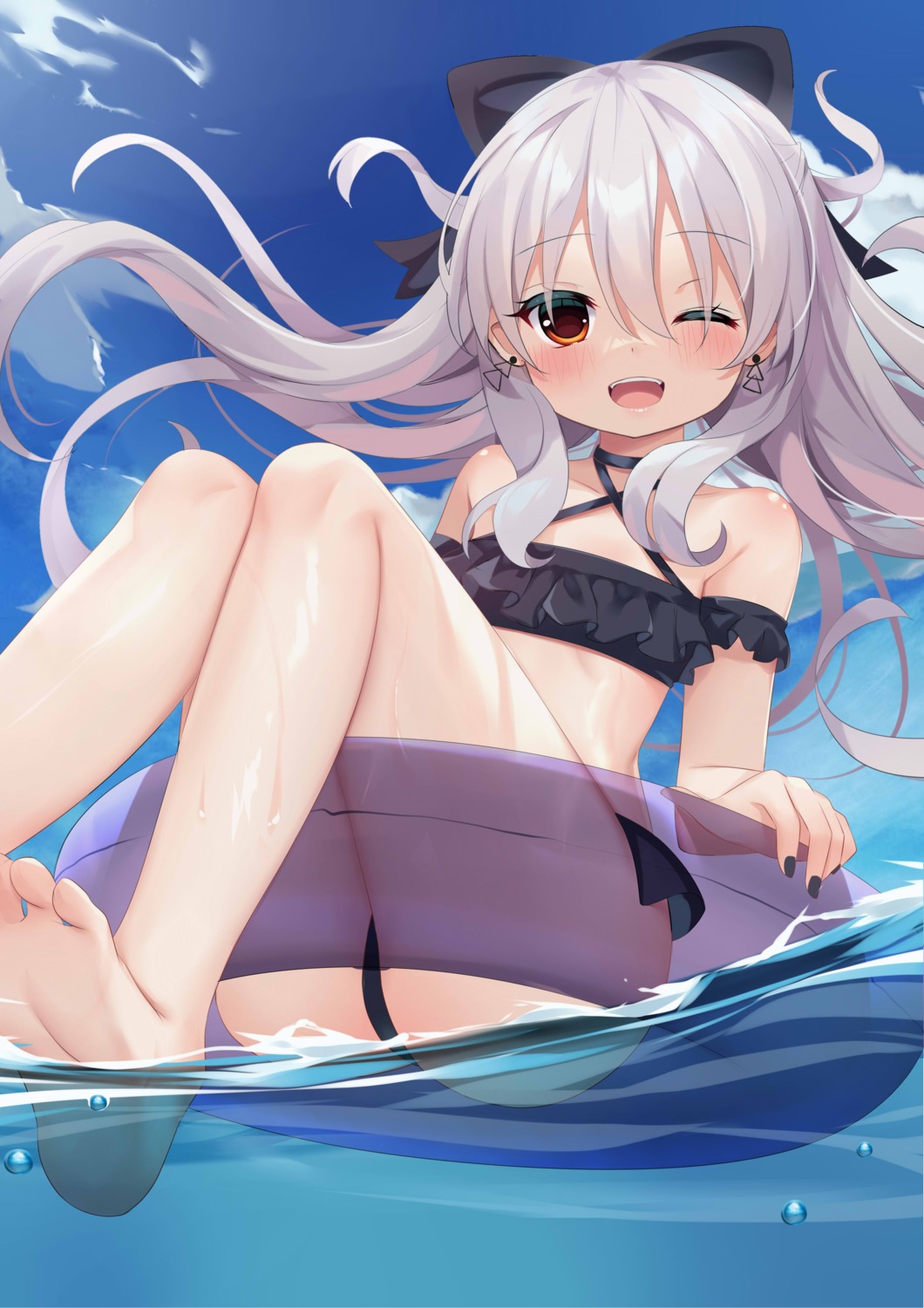 bikini, feet, ikazu401, swimsuits, thong, wet
