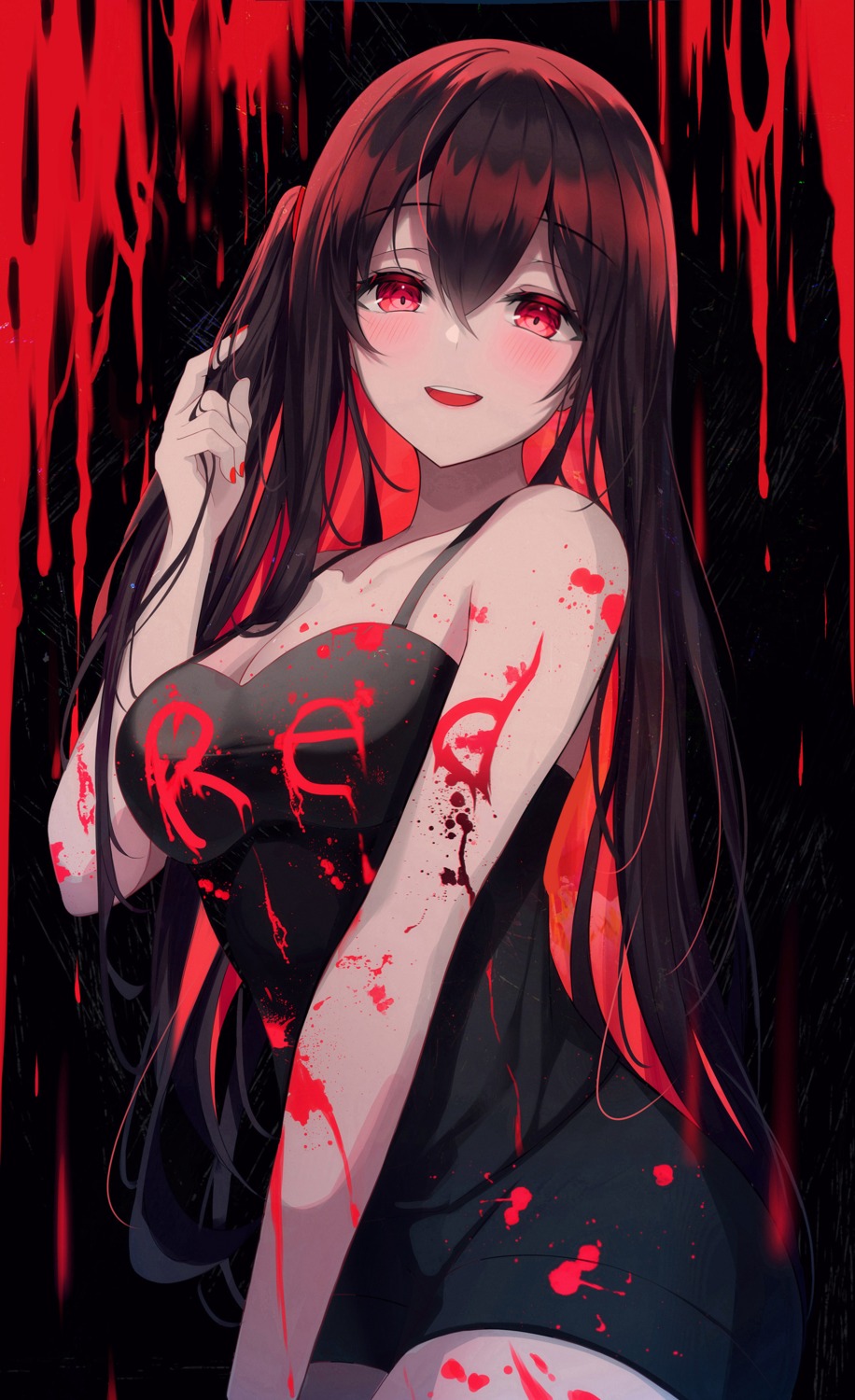 dress, gongha, no_bra