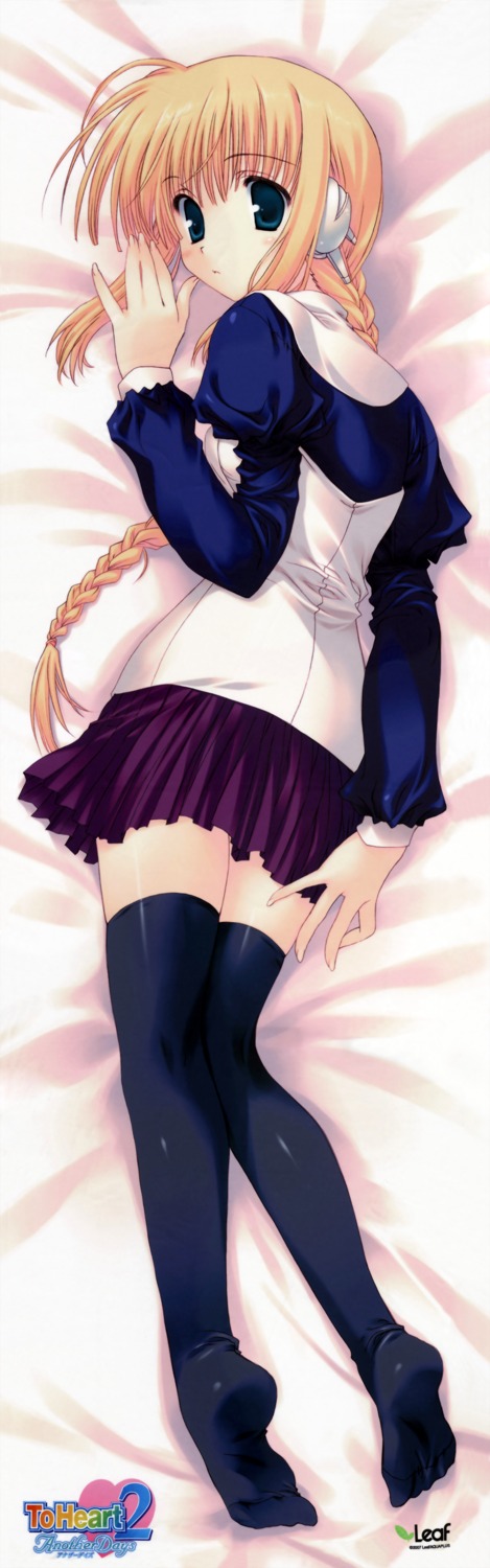 dakimakura, mitsumi_misato, silfa, thighhighs, to_heart_(series), to_heart_2