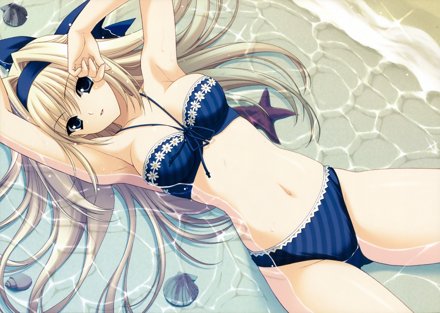 bikini, cleavage, kanou_seia, stellar_theater, suzuhira_hiro, swimsuits